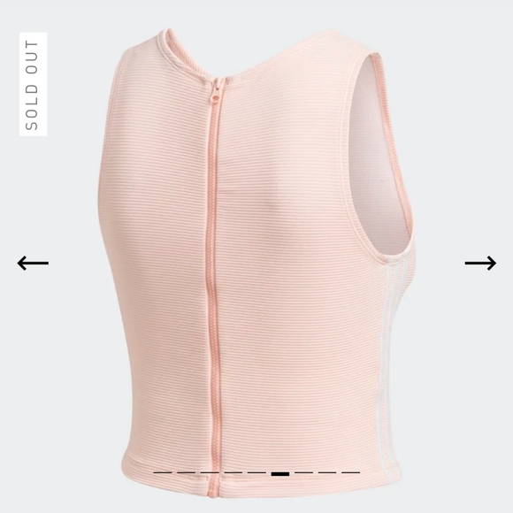 Zippable Ribbed Tank Top - Picture 6 of 9